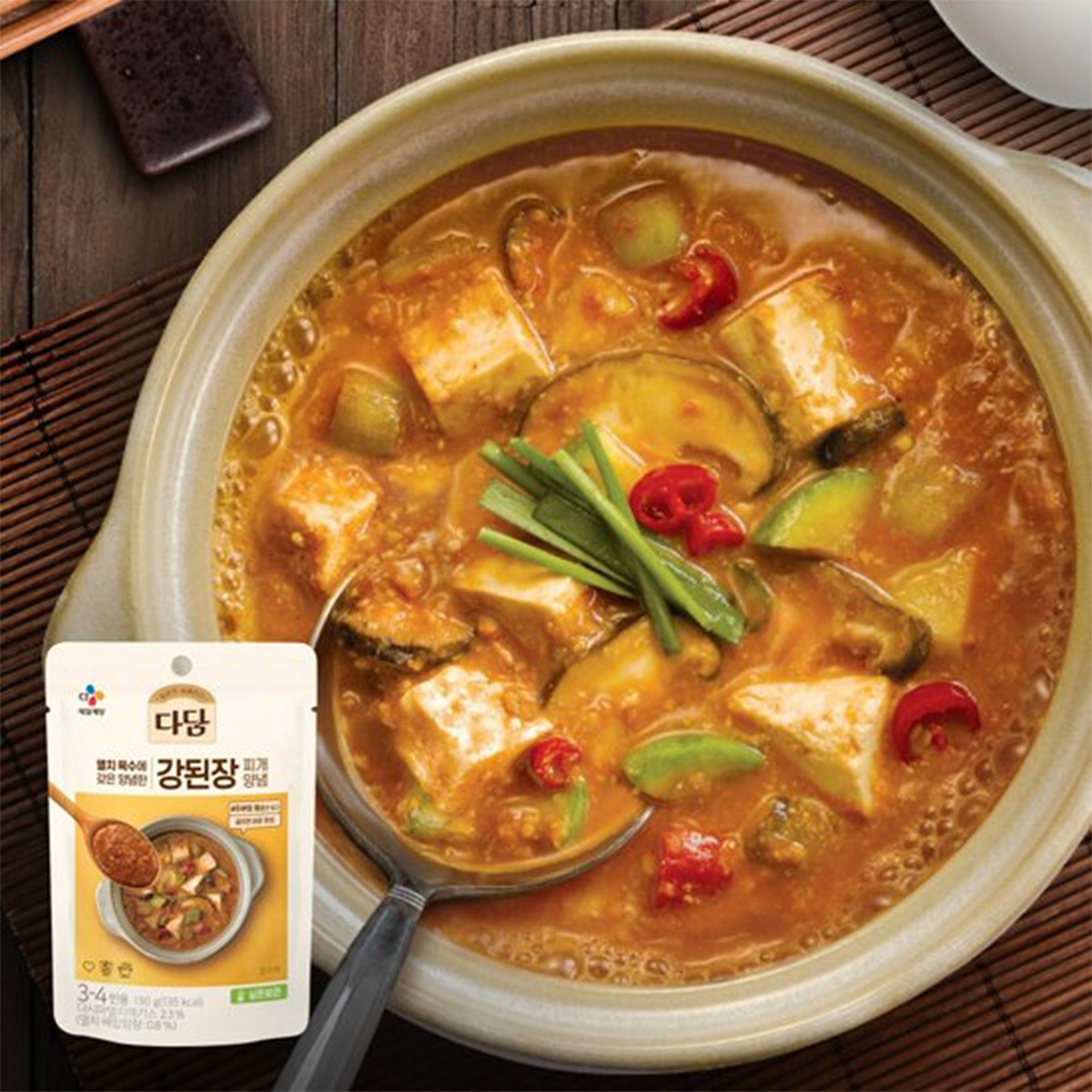 다담 찌개양념 130g x 20 - 강된장찌개양념 130g x 20