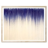 작가 이우환 아트 포스터 73X59cm - 라인 1977