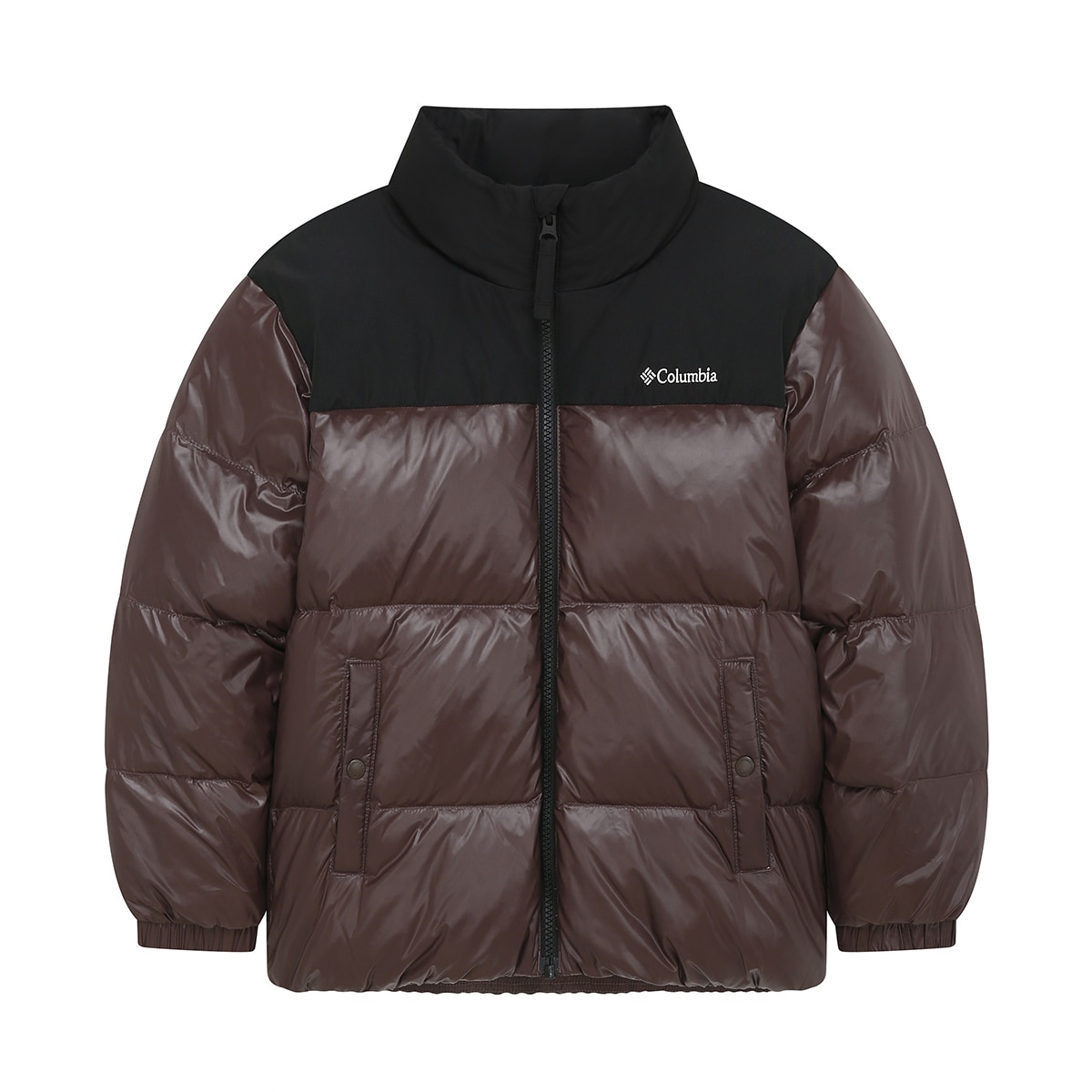 컬럼비아 키즈 푸퍼 다운 자켓 - 코코아, 155