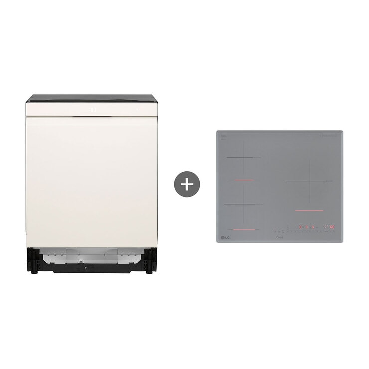LG Objet Induction 3 Burners & Dishwasher for 14 661680