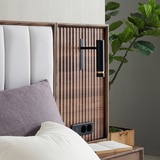 라클라우드 시에스타 협탁 패널 - 내추럴 브라운