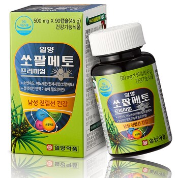 일양약품 쏘팔메토 프리미엄 500mg x 90캡슐 일양약품 쏘팔메토 프리미엄 500mg x 90캡슐