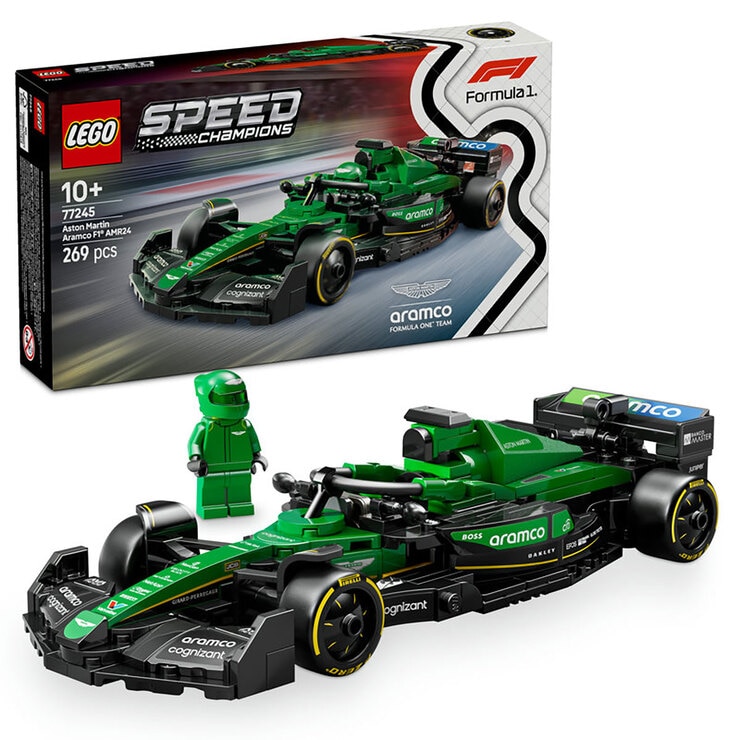Lego Aston Martin Aramco F1 AMR24 Race Car 682965