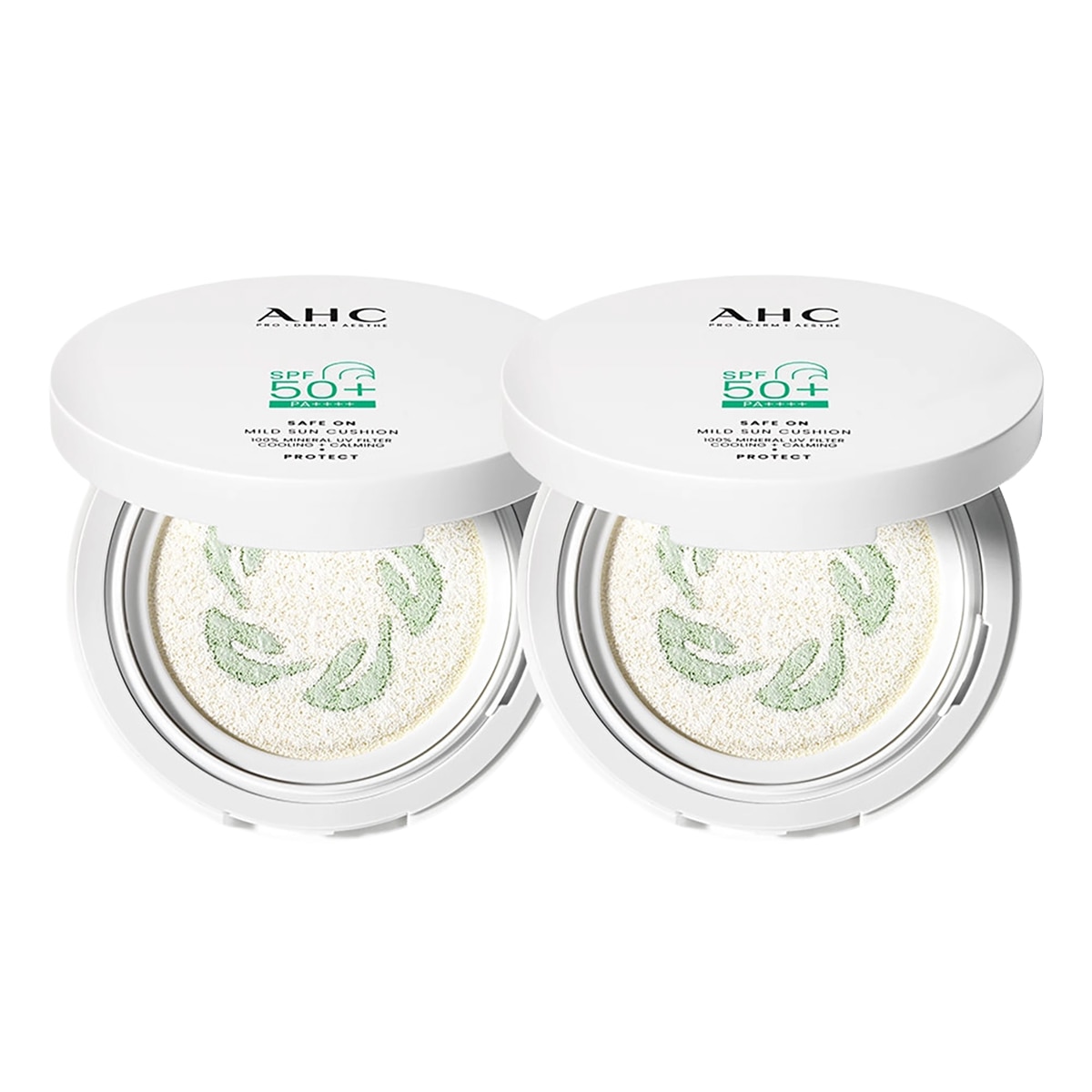 AHC 세이프온 마일드 선쿠션 25g x 2