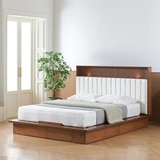 웨일슬립 루체 원목 침대프레임 - 라지킹