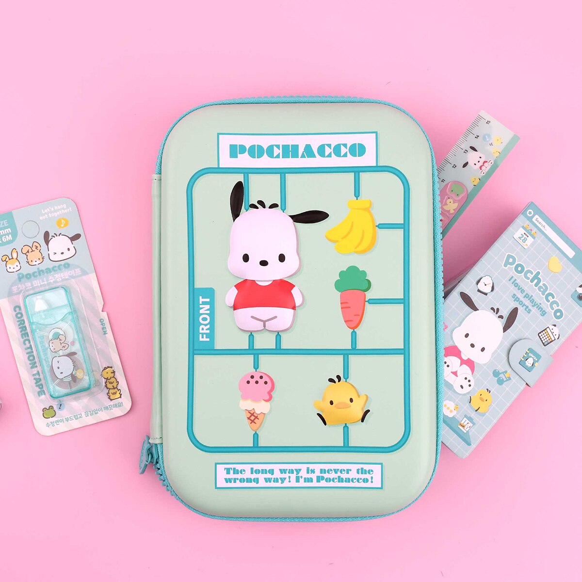 산리오캐릭터즈 EVA입체파우치 - 포차코 산리오캐릭터즈 EVA입체파우치 - 포차코