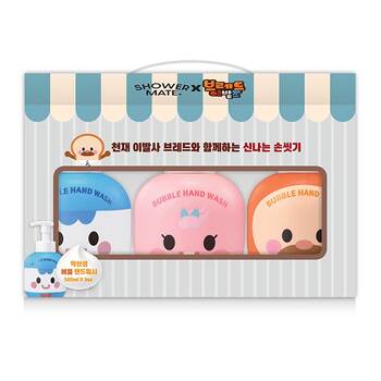 브레드 이발소 X 샤워메이트 핸드워시 세트