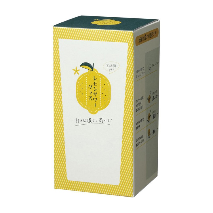 도요사사키 레몬 하이볼 글라스 435ml 2P