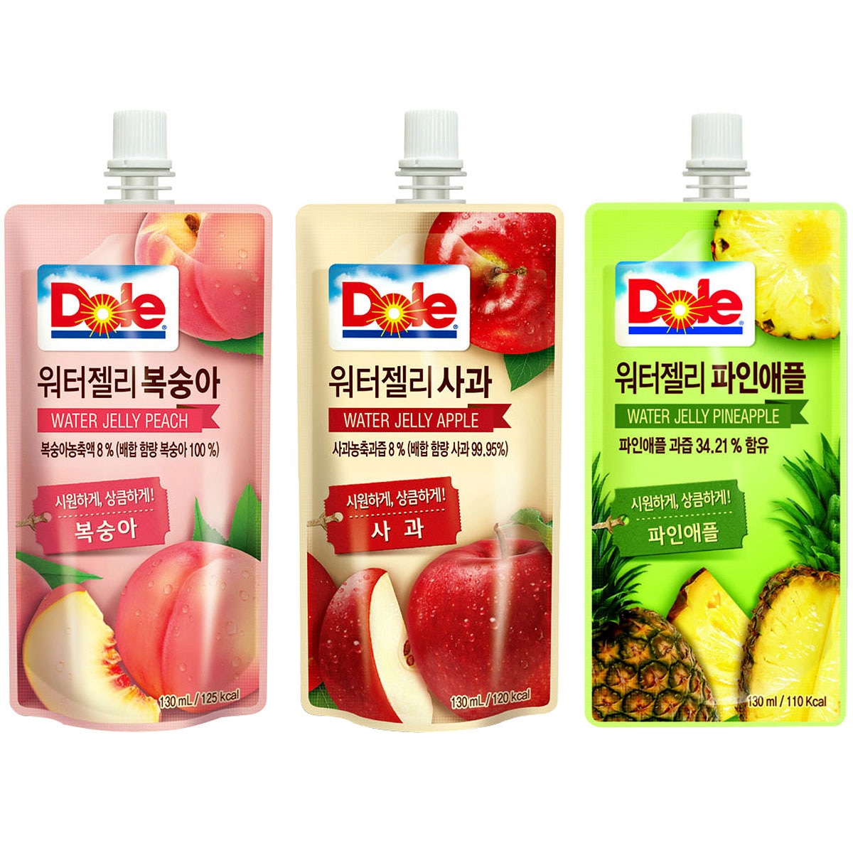 Dole 워터젤리 130ml x 20개