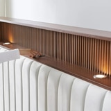 웨일슬립 루체 원목 침대프레임 - 라지킹