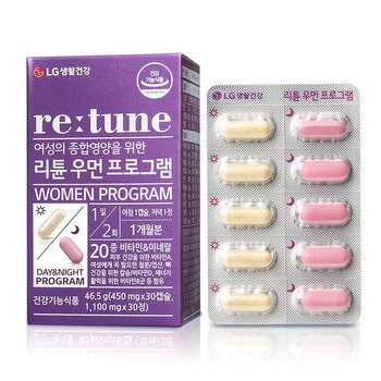 리튠 우먼 프로그램 30캡슐 + 30정x 2박스 리튠 우먼 프로그램 30캡슐 + 30정x 2박스