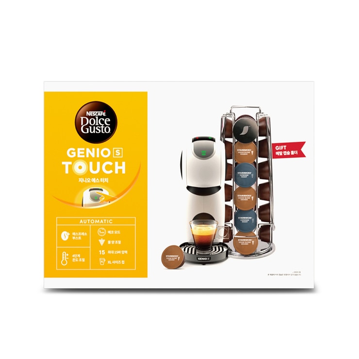 네스카페 돌체구스토 캡슐 커피머신 지니오 S 터치