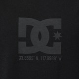 DC 남성 반소매 스윔 워터 티셔츠 - 블랙, S