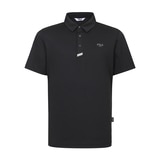 휠라 골프 남성 반팔 폴로티 - 블랙 휠라 골프 남성 반팔 폴로티 - 블랙