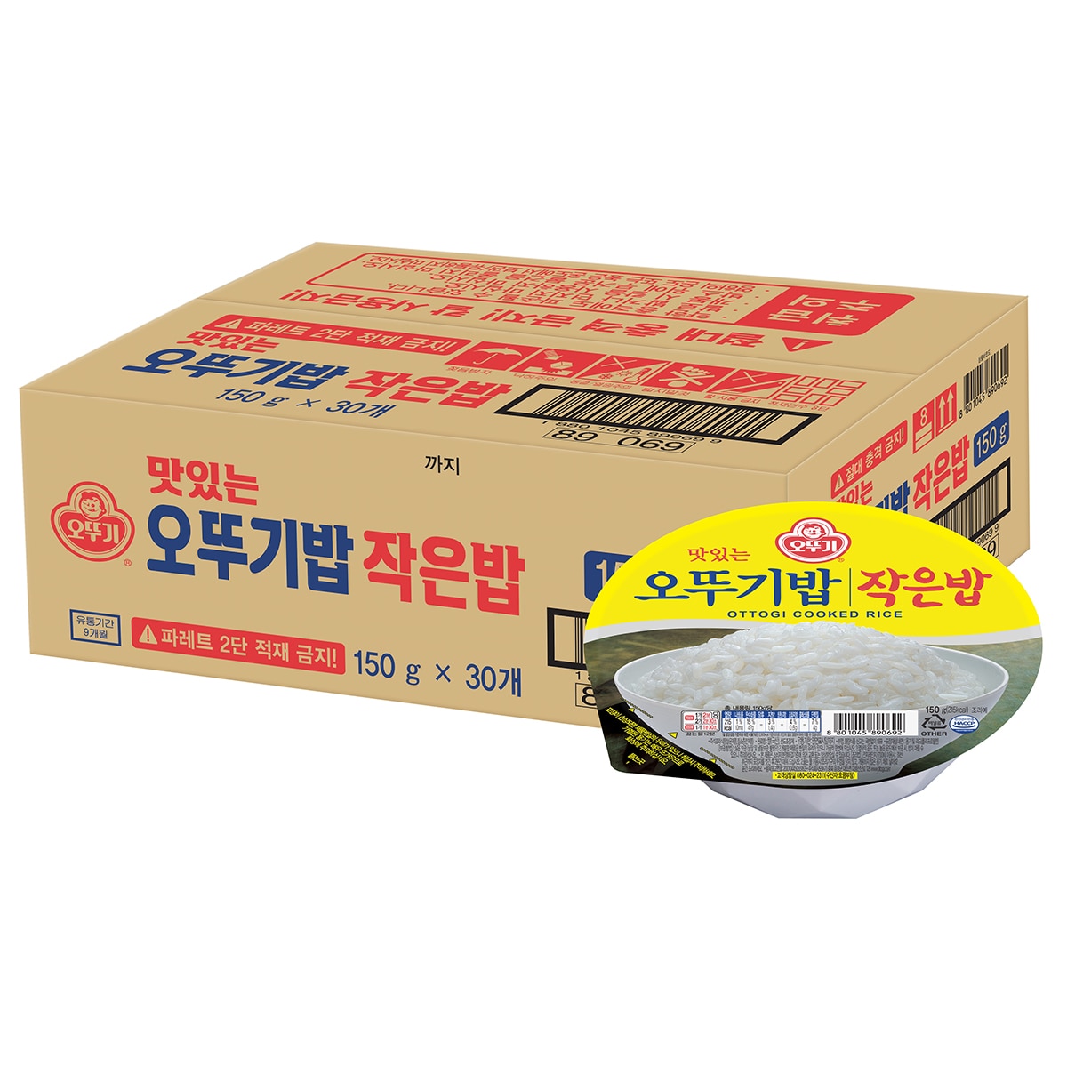 오뚜기 맛있는 오뚜기밥 작은밥 150g x 30개