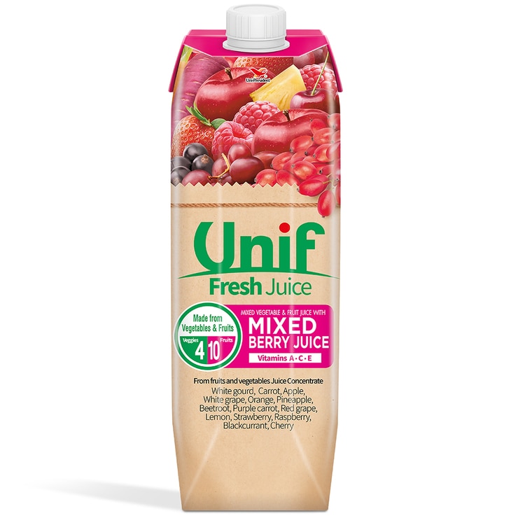 Unif 믹스 베리 주스1L x 12