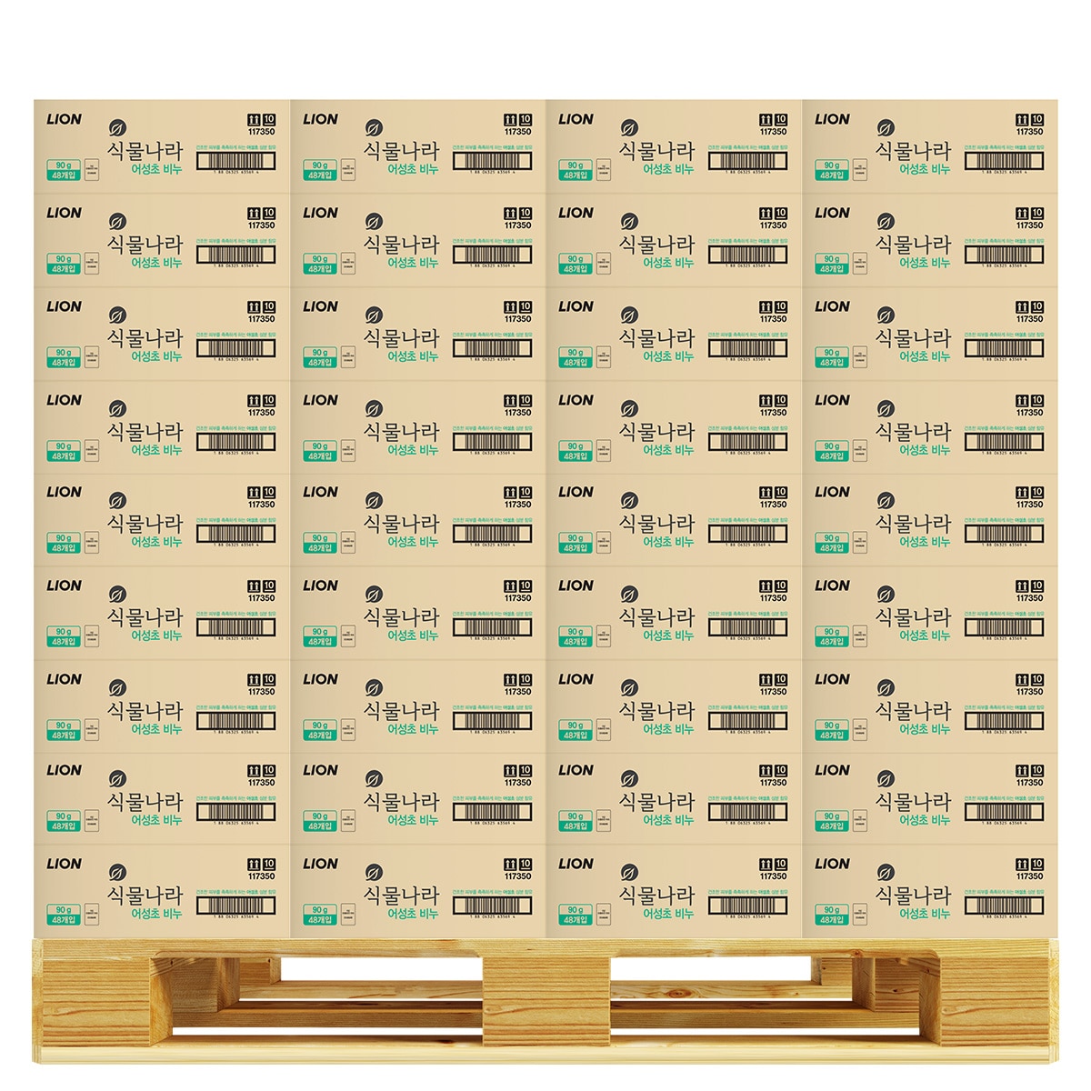 식물나라 어성초 비누 90g x 48개x 120박스