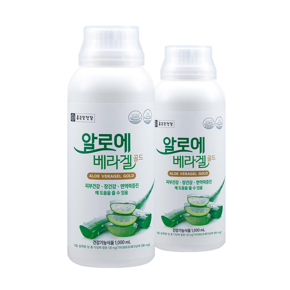 종근당건강 알로에베라겔 골드 1000ml x 2병