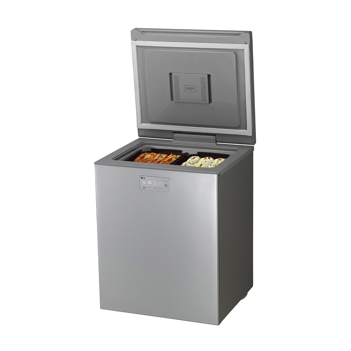 엘지 디오스 김치냉장고 128L - 메탈샤이니퓨어