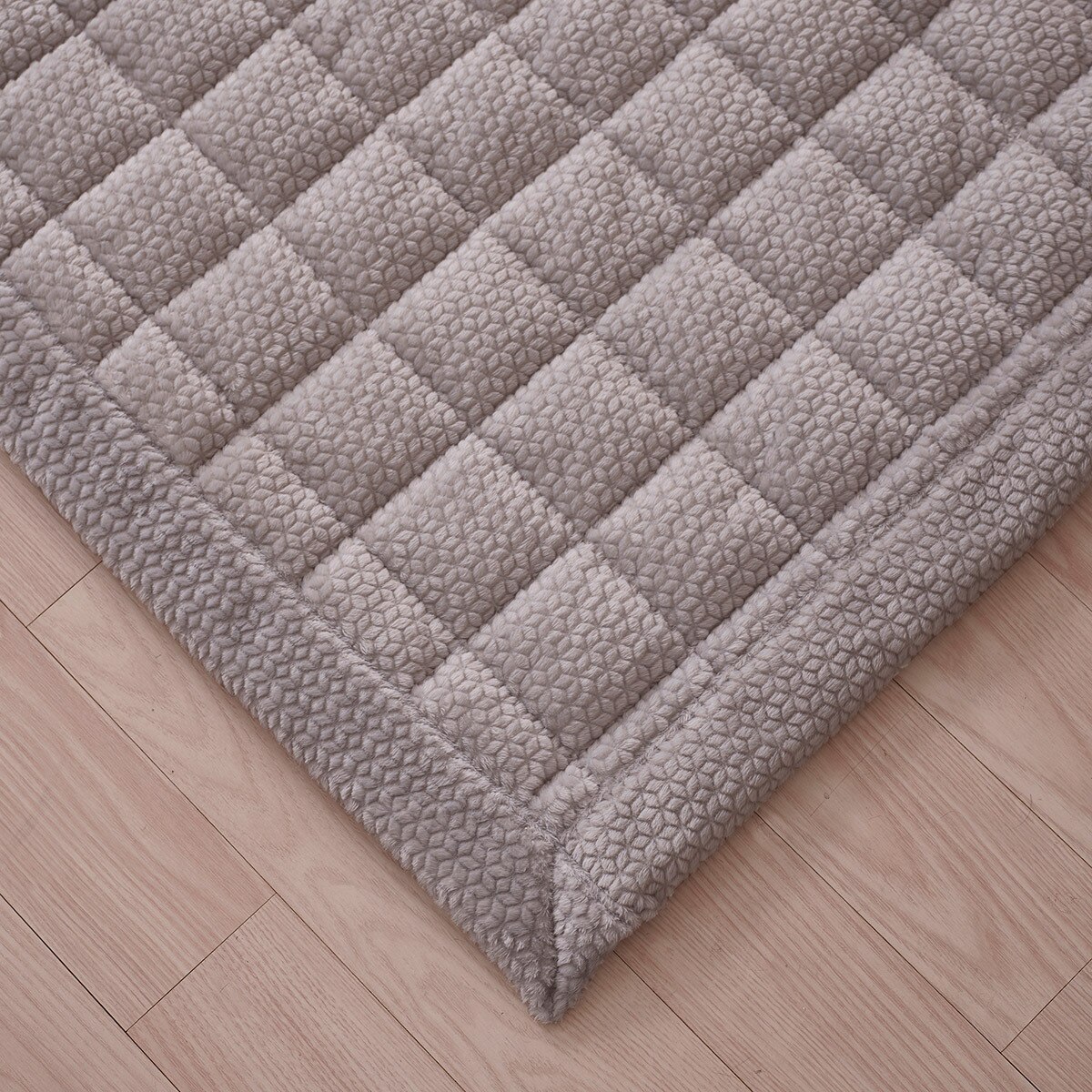 박홍근홈패션 극세사 카페트 150x210cm - 그레이