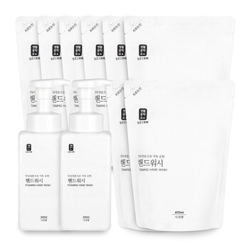 생활공작소 항균 핸드솝 본품2 +리필 8개구성 생활공작소 항균 핸드솝 본품2 +리필 8개구성