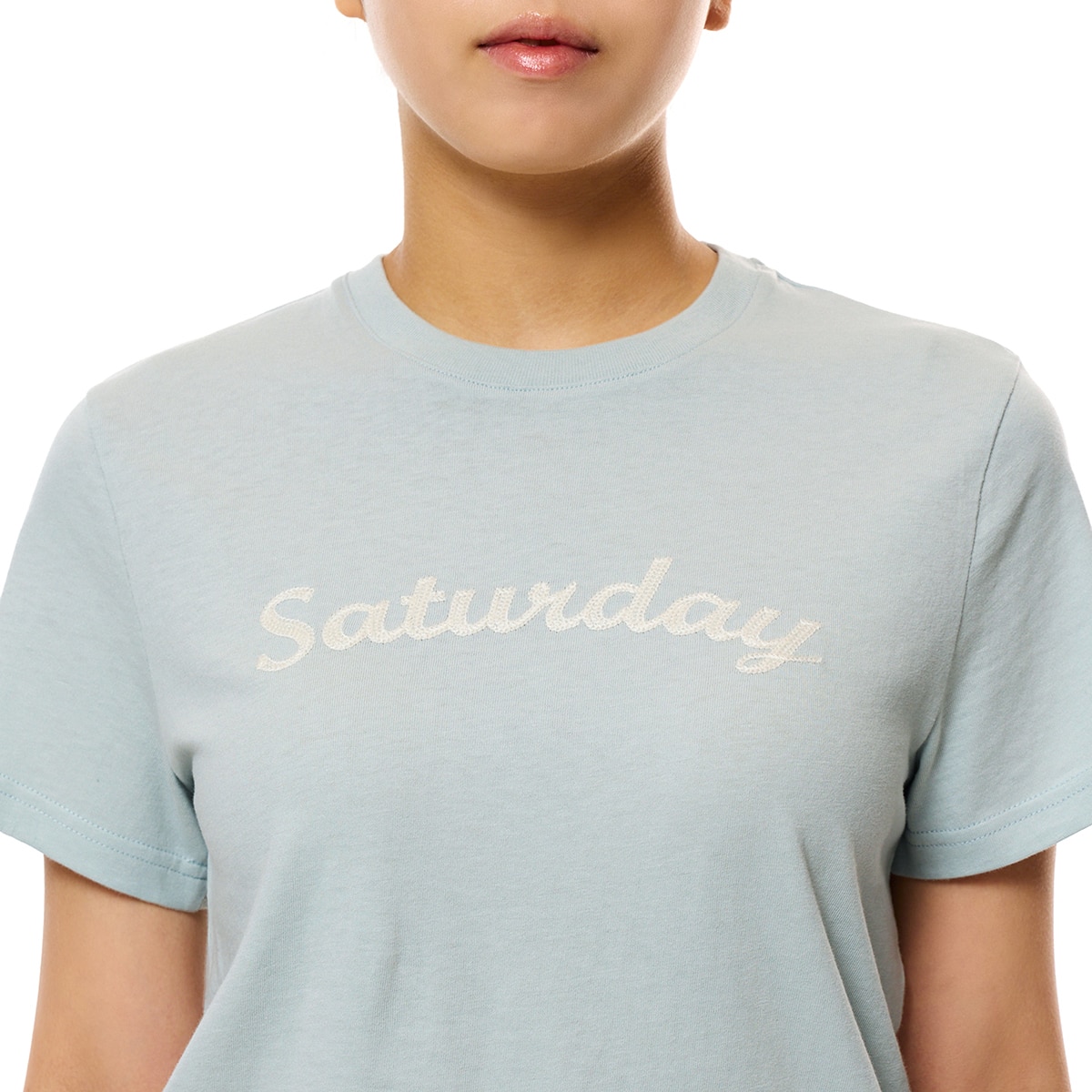 쥬시꾸뛰르 여성 반소매 티셔츠 - 민트