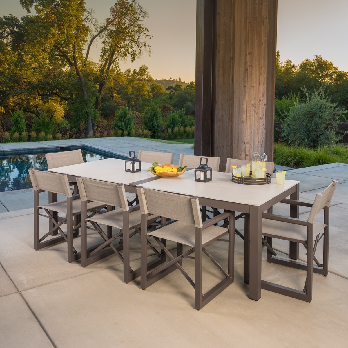 선빌라 앵커 다이닝 세트 9-piece