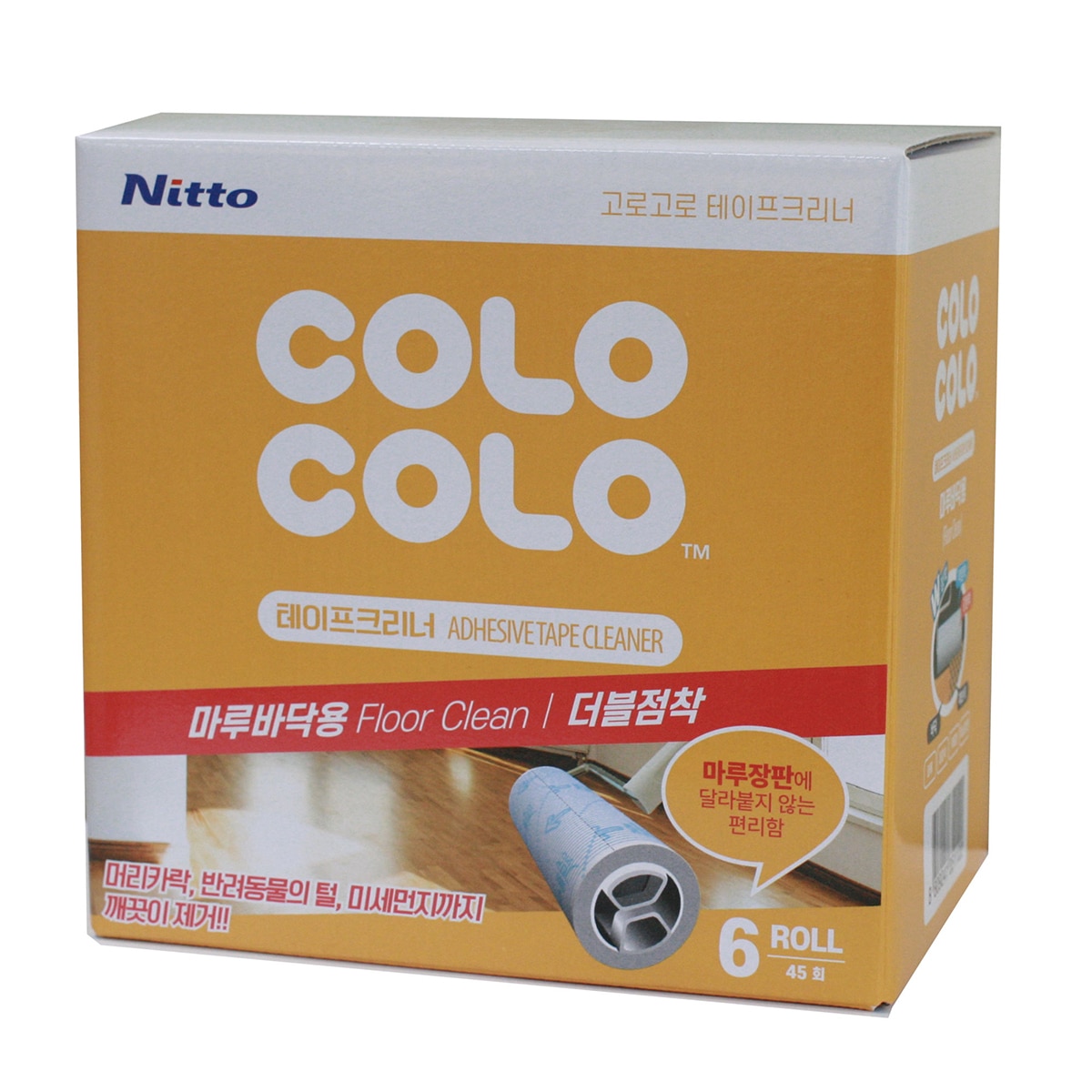 고로고로 테이프클리너 리필 6EA - 마루바닥용