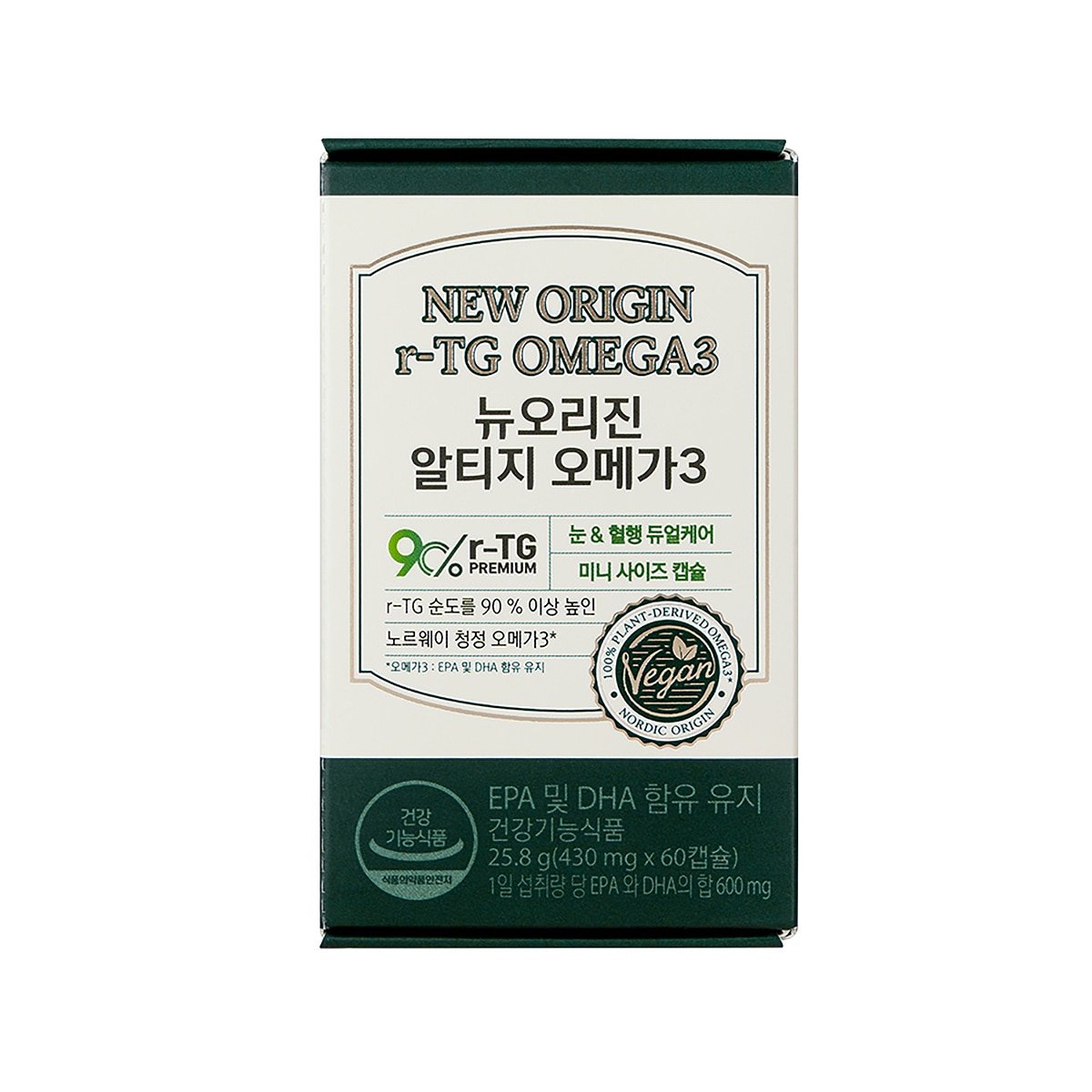 뉴오리진 rTG오메가3 선물세트 (30캡슐x 3) 뉴오리진 rTG오메가3 선물세트 (30캡슐x 3)