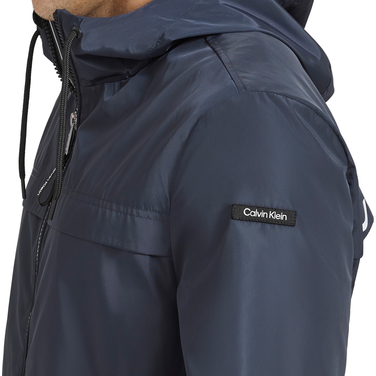 캘빈클라인 남성 바람막이 재킷 - 네이비, S