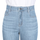 케네스콜 여성 저온스 루즈 스트레이트핏 청바지 - 아이스