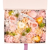 카네이션 프리저브드 플라워박스 - 옐로우