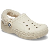 크록스 성인 바야 라인드 퍼즈 스트랩 클로그 - 윈터화이트