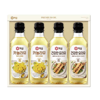 백설 프리미엄 오일 선물세트 23호X 5 세트
