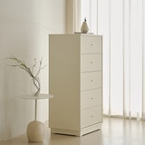 The One White Tember 5 Drawer Chest (600)
