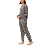 노티카 여성 실키 플리스 파자마 세트 - 그레이