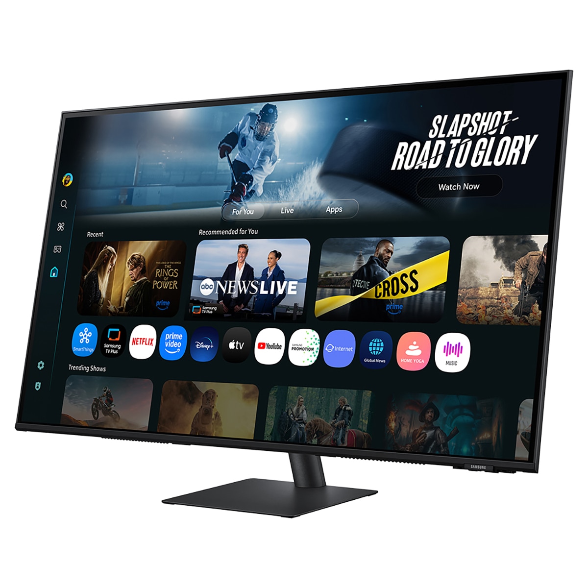삼성 4K UHD M7 스마트 모니터 107.9cm (43) 블랙