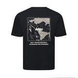 지프 남성 그래픽 반소매 티셔츠
