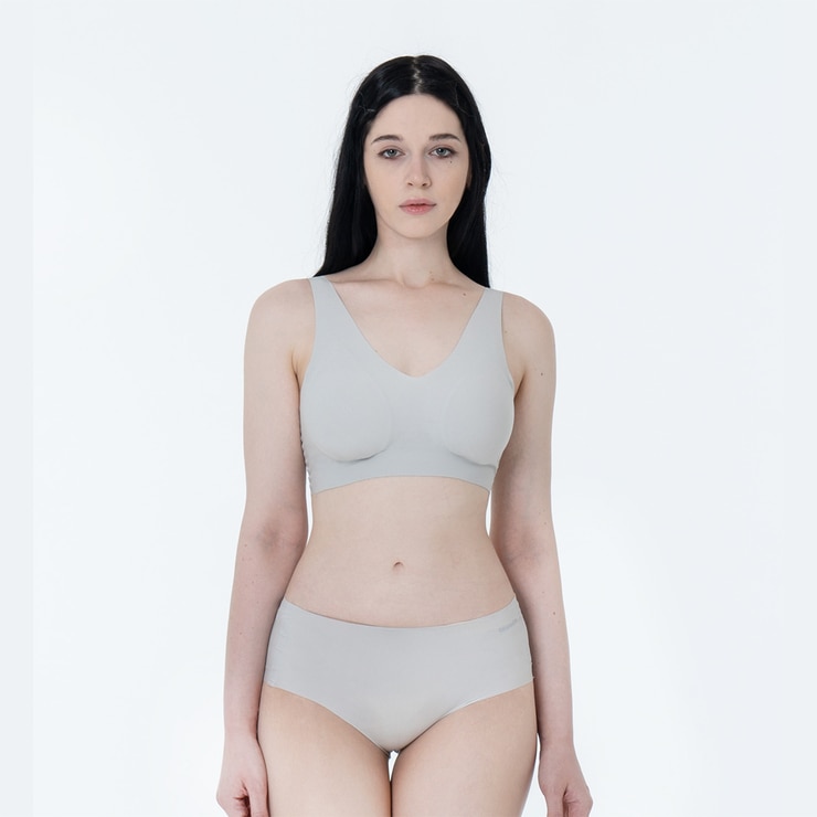 스킨온 여성 제로프리 브라 2매 - 오트밀/씨솔트, S