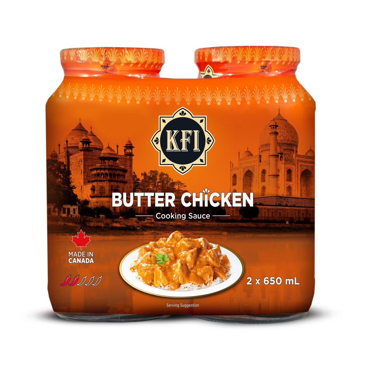 KFI 버터치킨 커리용 소스 650ML X 2