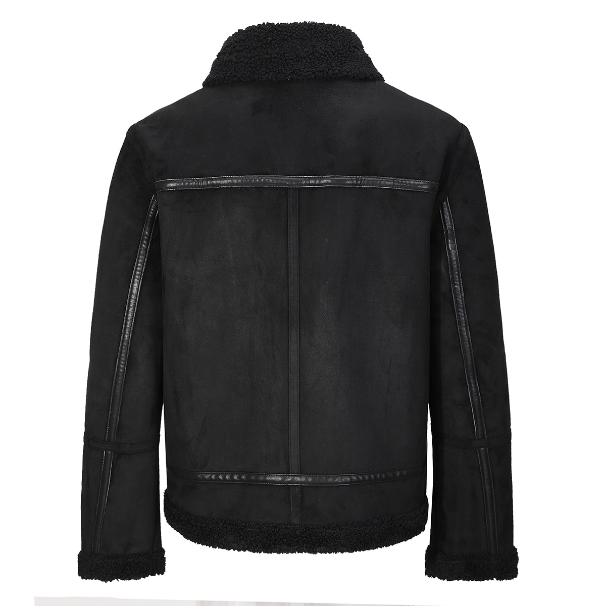 브렌우드 남성 무스탕 - 블랙, S 브렌우드 남성 무스탕 - 블랙, S