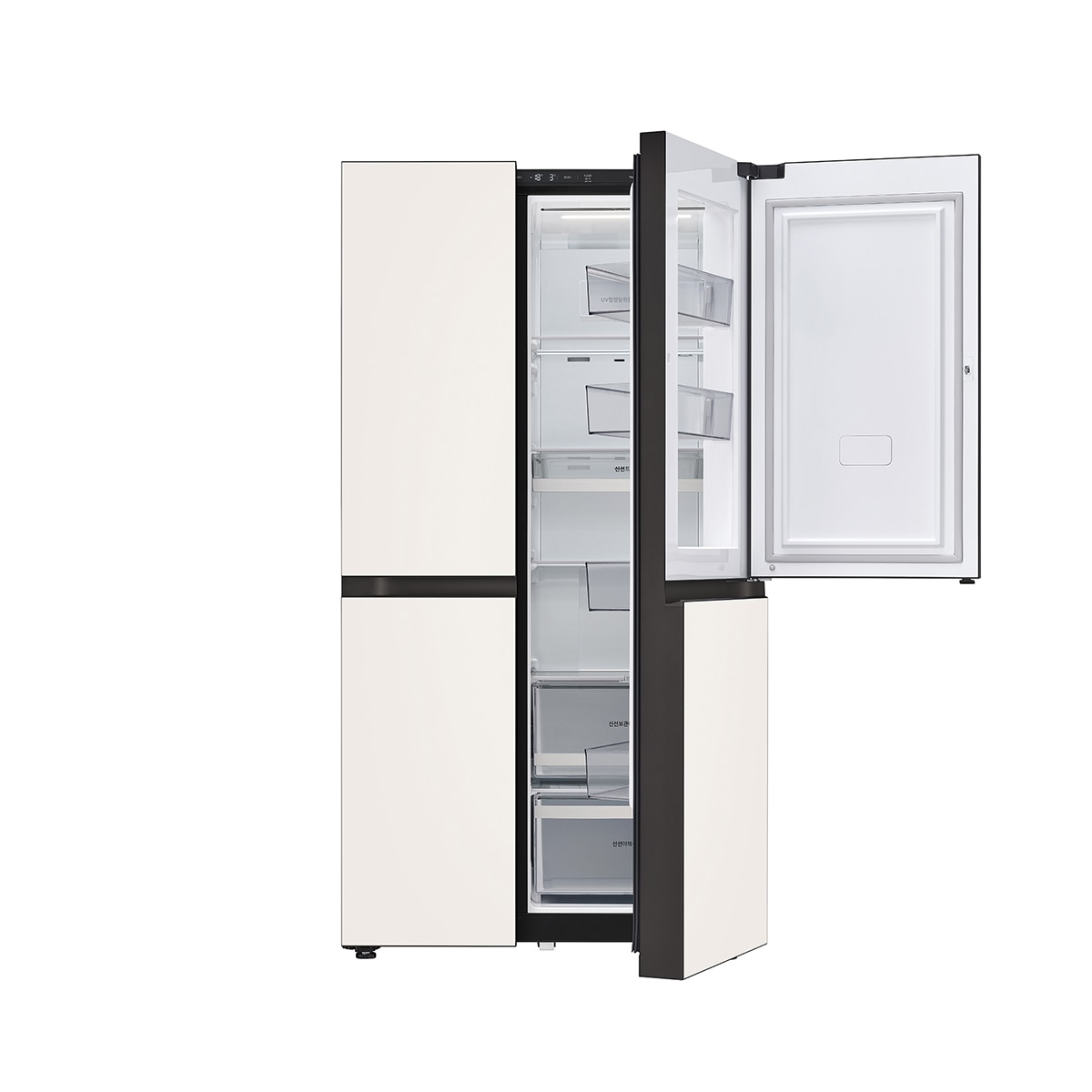 엘지 오브제 AI 매직스페이스 양문형 652L,글라스 베이지 엘지 오브제 AI 매직스페이스 양문형 652L,글라스 베이지