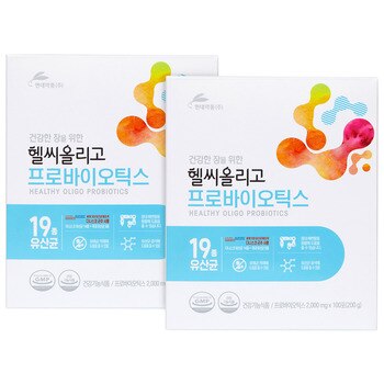 현대약품 헬씨올리고 프로바이오틱스2,000mg x 100포x 2 현대약품 헬씨올리고 프로바이오틱스2,000mg x 100포x 2