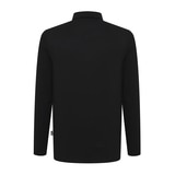 휠라 골프 남성 긴팔 폴로티 - 블랙