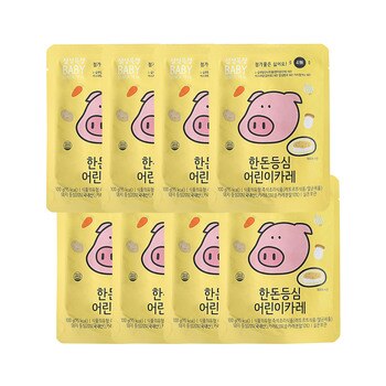 설성목장 한돈 등심 어린이 카레 100g x 8