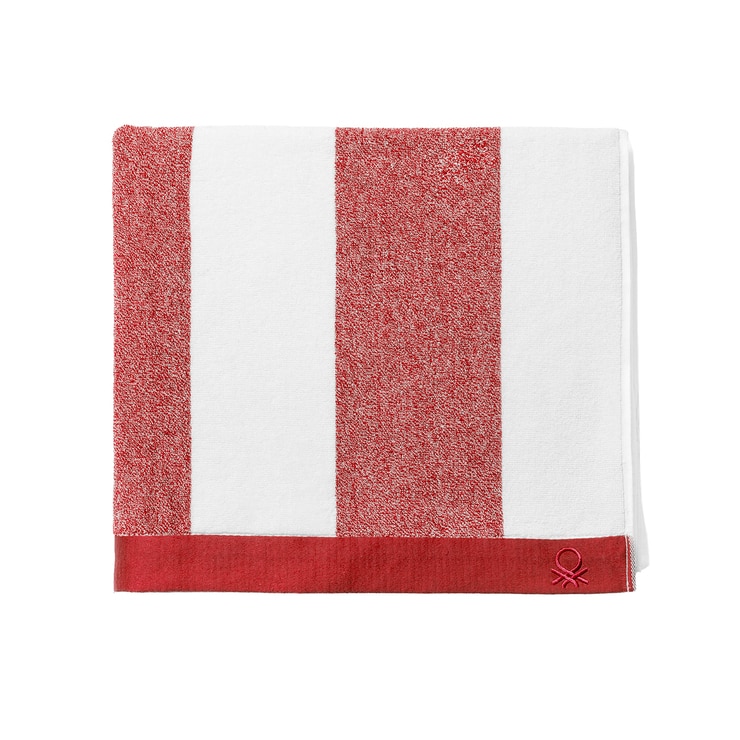 베네통 비치 타월 90x160cm - 레드