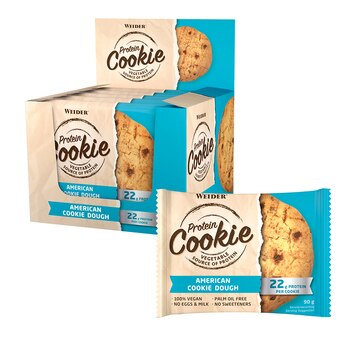 웨이더 단백질 쿠키 아메리칸 쿠키 도우 90g x 12개 웨이더 단백질 쿠키 아메리칸 쿠키 도우 90g x 12개