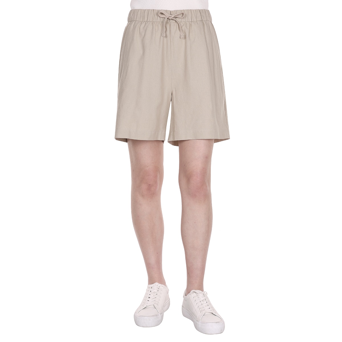 게스 여성 리넨 반바지