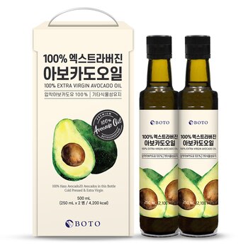 보뚜엑스트라버진아보카도오일세트 250ml x 2병 보뚜엑스트라버진아보카도오일세트 250ml x 2병