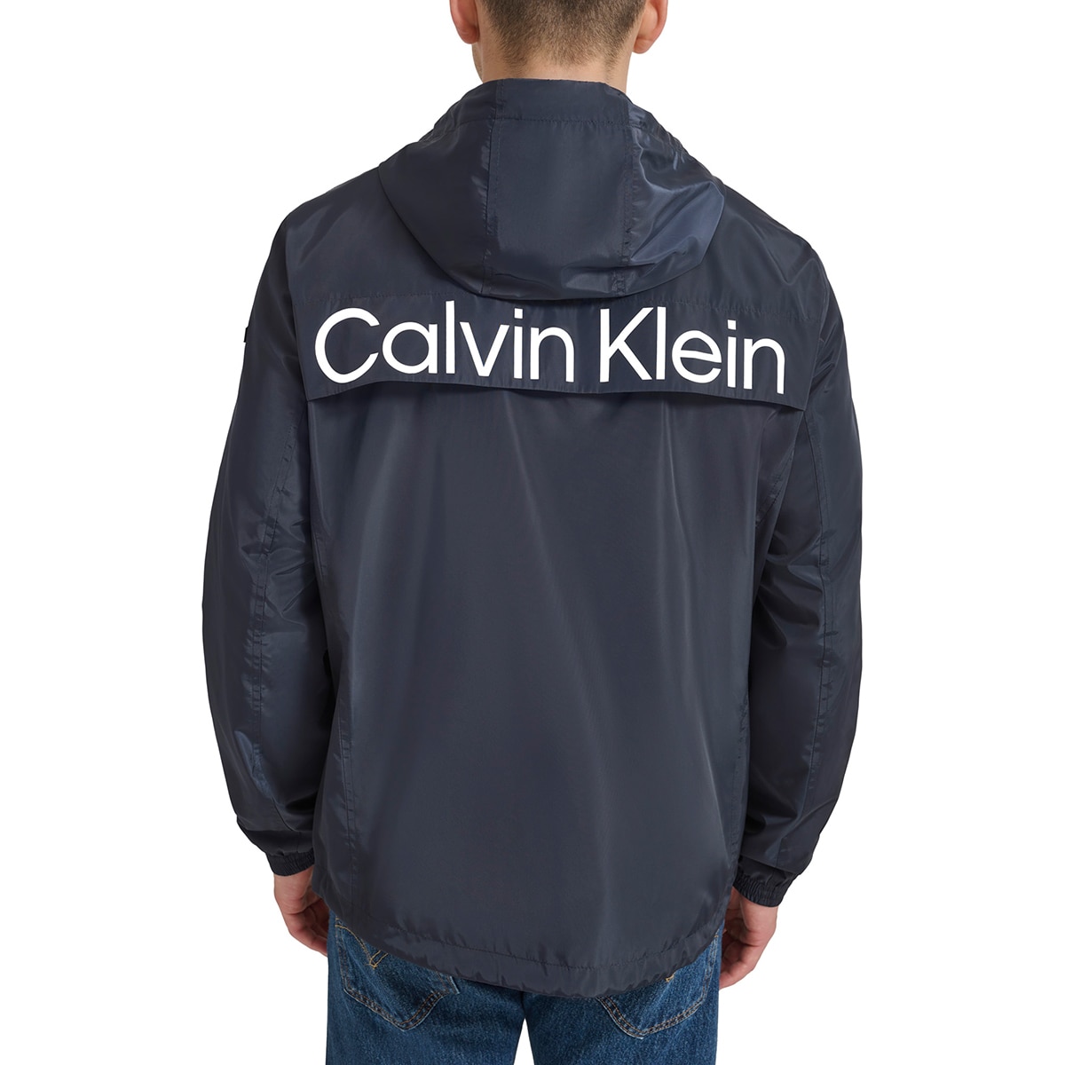캘빈클라인 남성 바람막이 재킷 - 네이비, S